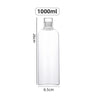 300-1000ML Transparent Glass Water Bottle
