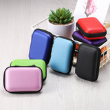 Zipper Carry Case in Multi-Colors For Cards Or Earphones