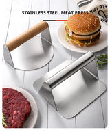 Stainless Steel Non-Stick Hamburger Press