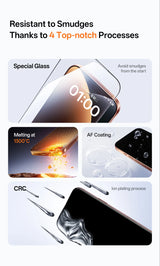 Baseus Crystalline HD Tempered Glass Screen Protector for iPhone 17 Pro Max