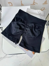 Keep That Pump Fitness Seamless Scrunch Shorts