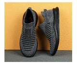 Men's Breathable Slip On Walking Sneakers.