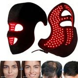 NEW 186 LED's Hat & Face Red Light Therapy For Hair Loss And Skin Rejuvenation