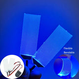 Flexible DIY LED Eye Light For Iron Man Halloween Mask