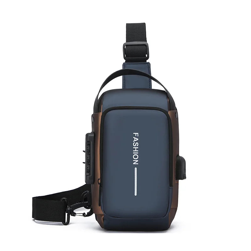 Anti Theft USB Charging Crossbody Bag