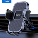 TOPK Air Vent Clamp Hands Free Cell Phone Holder