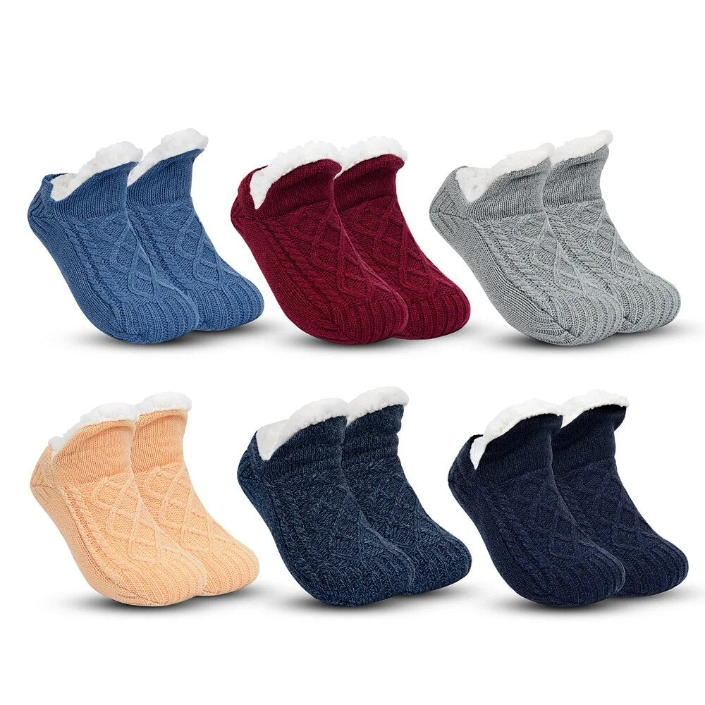Winter Woven Thermal Cashmere Socks.