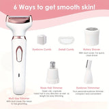 4-in-1 Ladies Multifunctional Electric USB Charging Hair Remover