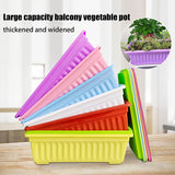 1 Plastic Rectangular Vegetable Planter
