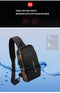 Men's USB/Waterproof/Anti-theft Password Lock Crossbody Bag.