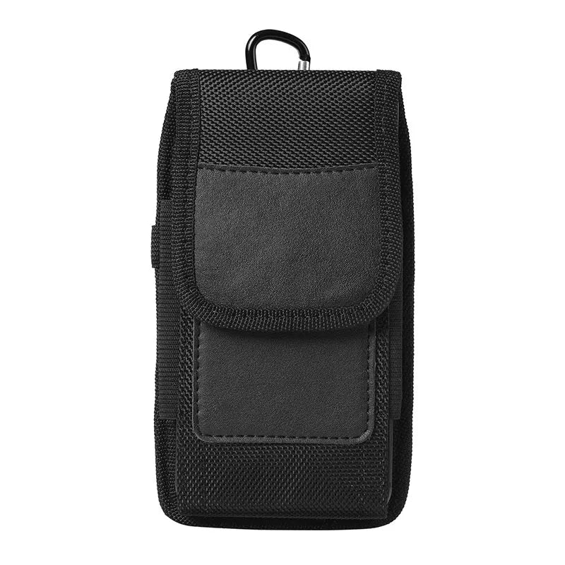 Oxford Cloth Waist Mobile Phone Pouch For Men Or Women.