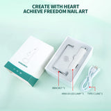 NAILPOP USB Rechargeable Pink Portable Magnetic UV Gel Nails Lamp