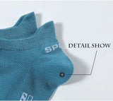 10 Pairs Cotton Breathable Mesh Sports Ankle High Socks For Men And Women