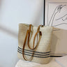Women's Classic Straw Woven Beach Bag