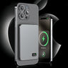 Ultra Thin Fast Charging LED Display Power Magnetic Bank For iPhone Samsung Phone Airpods