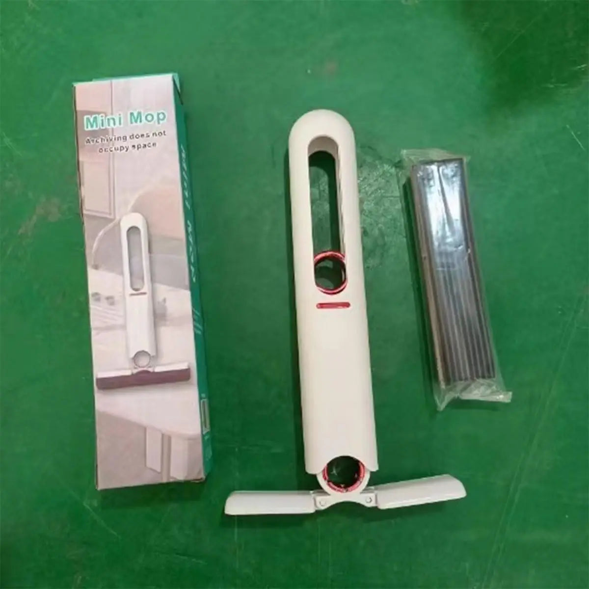 Absorbent Sponge Mop with Replaceable Sponge