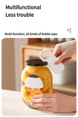 3-in-1 Stainless Steel Magnetic Bottle Opener And Can Opener