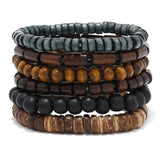 Multi-layer Elastic Buddha Beaded Bracelets