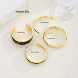 4pcs Bohemian PU Leather Leopard Print Bracelet