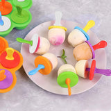 7 Hole Silicone Molds For Popsicles Ice Cream Or Yogurt Treats