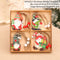 4-12pcs Wooden Christmas Tree Pendants Ornaments