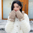 Kawaii Plush Warm Mittens/Gloves.
