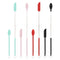 Mini Silicone Long Handle Spatula, Great for Cosmetic jars.