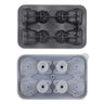 Silicone 3D Cute Cat Ice Cube Molds Makes 4