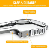 Stainless Steel 2 in 1 Garlic Press