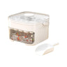 50-cube Double-layer Ice Cube Machine With Easy-To-Press Lid