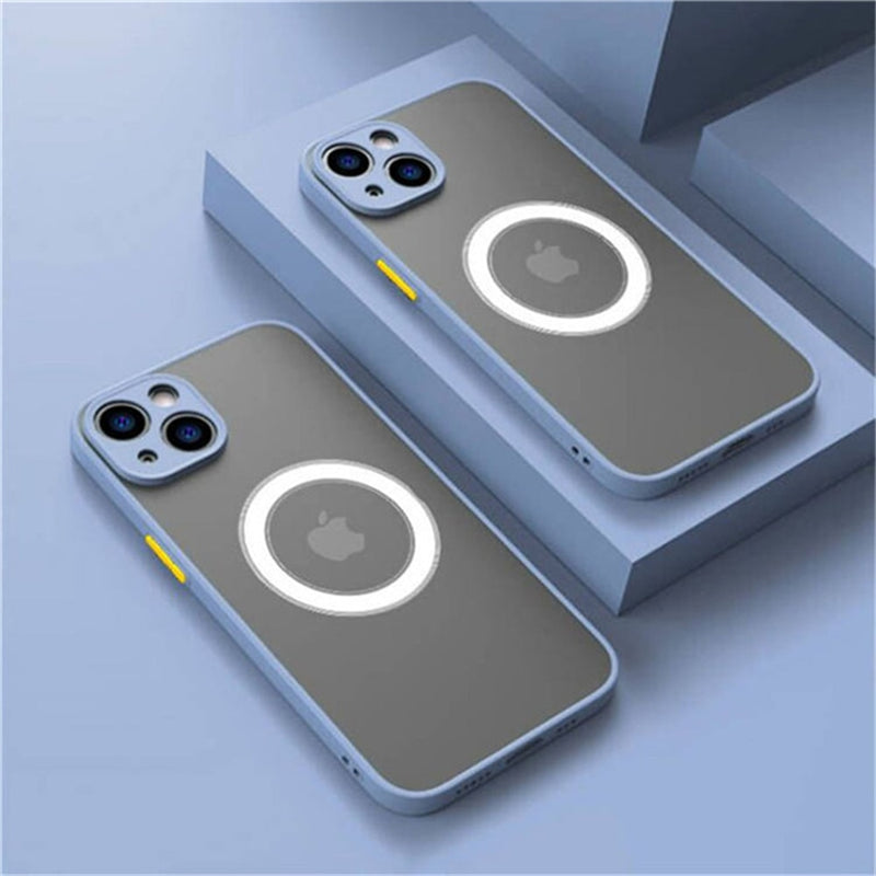 Luxury Magnetic For Magsafe Wireless Charge Phone Case For iPhone 13 14 12 11 Pro Max Mini X XR XS 14Plus Shockproof Armor Cover