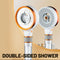 3 Modes Adjustable Double Sided High Pressure Showerhead.