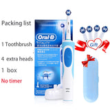 Oral B 3D Whiten Electric Adult Toothbrush With Gift Brush Heads.