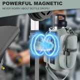 Women Or Men's Magnetic Fitness Water Bottle Bag With Adjustable Shoulder Straps