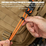 Adjustable Thick Elastic Rope Bag Expansion Strap With Quick Release Buckle