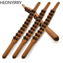 8/20 Beads Gua Sha Massage Stick With Carbonized Or Wood.