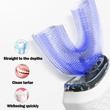 Automatic 360 Degrees Sonic Silicone Electric Toothbrush