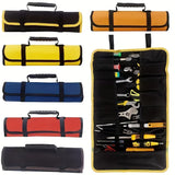 22 Pockets Oxford Canvas Folding Tool Roll Storage