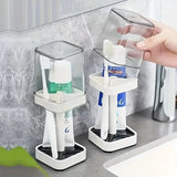 Toothbrush Holder With Mouthwash Cup