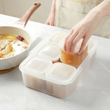 6 Grids Refrigerator Food Storage Box with Lids