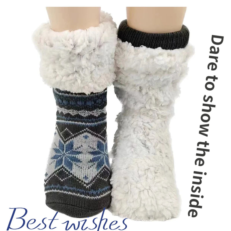 Thermal Winter Warm Non Slip Fleece Socks