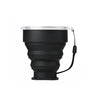 Silicone Heat Resistant Folding Water Cup With Lids