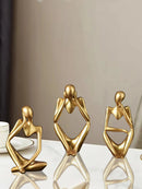 1pcs Nordic Mini Shaped Abstract Figurines.