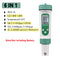 Digital PH Meter 10 in 1 Water Quality Monitor Tester PH/EC/TDS/Salinity/Thermometer Multi-parameter Testing Meter