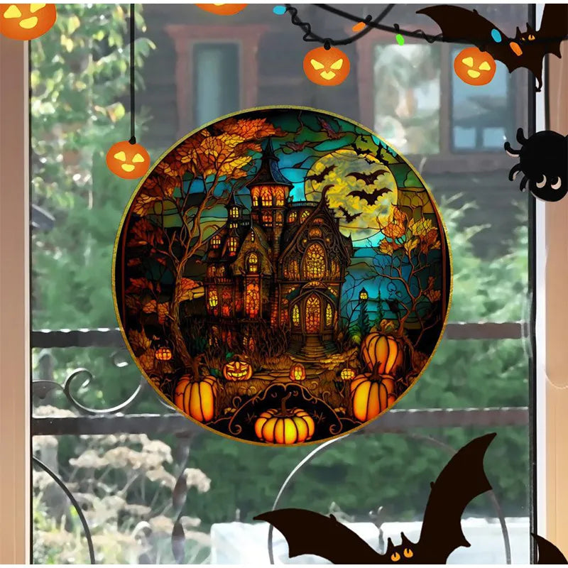 Halloween PVC Static Window Stickers.