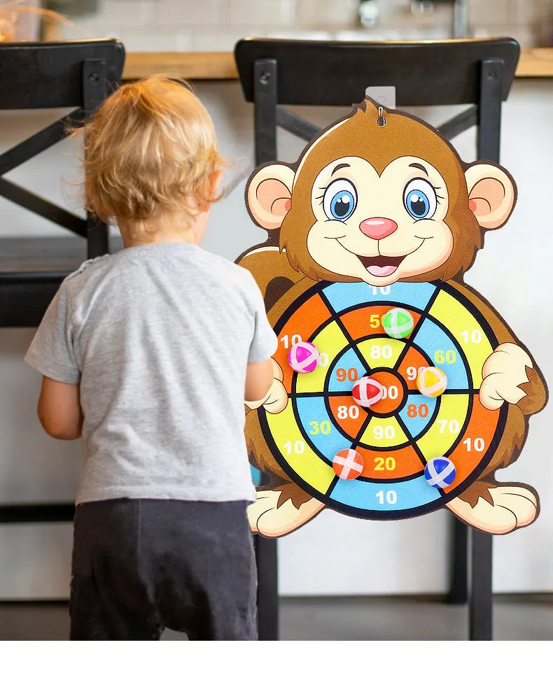 Animal Sticky Ball Dart Game