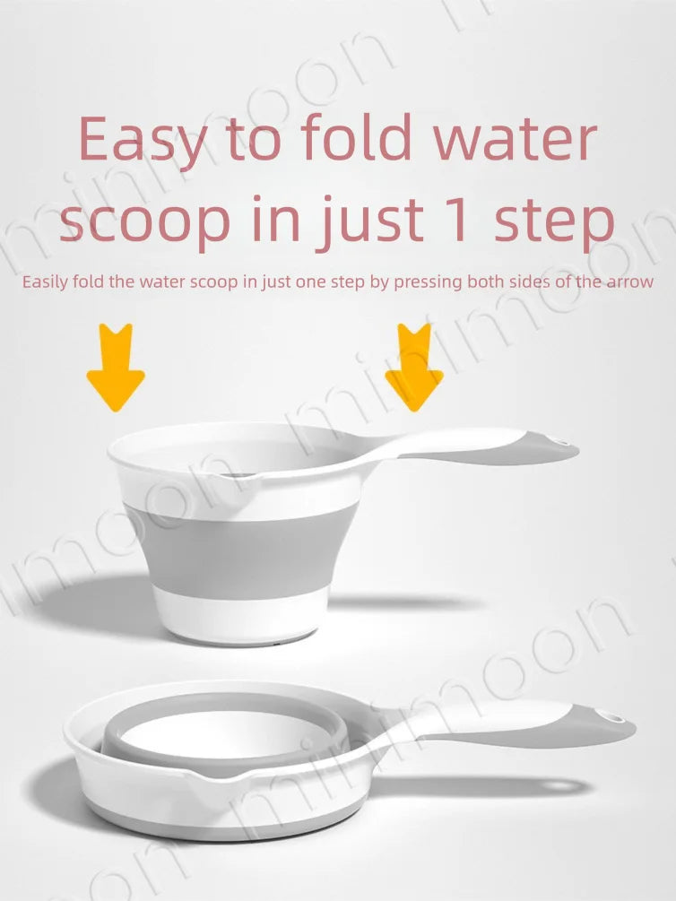 Foldable Water Scoop with Handle