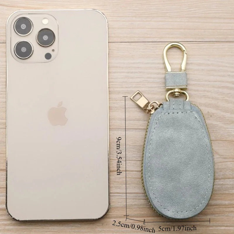Leather Mini Keychain/Coin Pouch