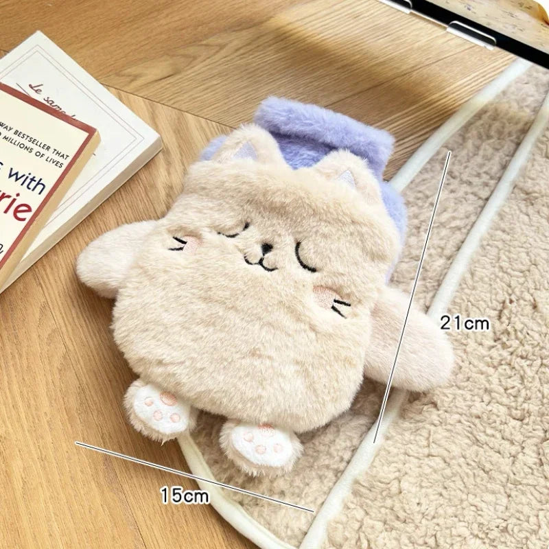 Plush Hot Water Bottle Cover