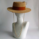 Women's Delicate Woven Summer Straw Hat